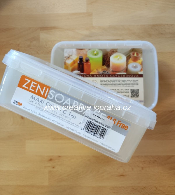 mýdlová hmota Zenisoapbase - Olive clear 1kg